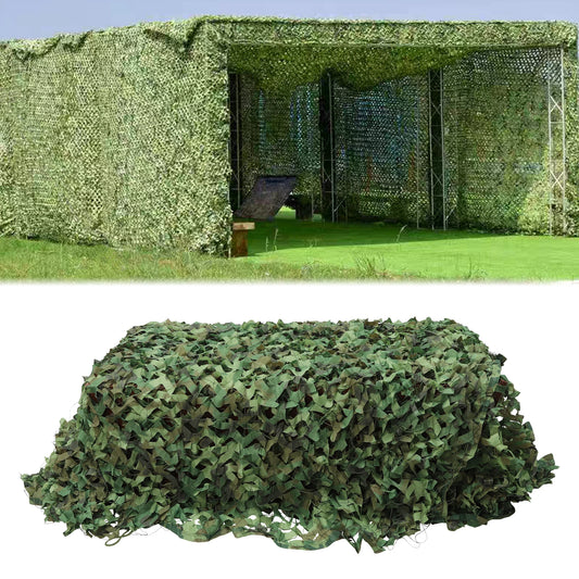 Camo Netting, Camouflage Net Blinds Great for Sunshade Camping Shooting Hunting etc.