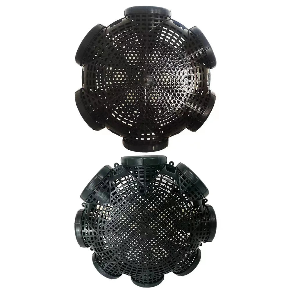 6/8 Holes Crayfish Catcher Crab Crayfish Shrimp Smelt Eels Traps Mesh Fishing Trap