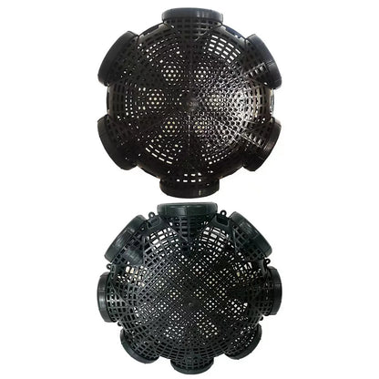 6/8 Holes Crayfish Catcher Crab Crayfish Shrimp Smelt Eels Traps Mesh Fishing Trap