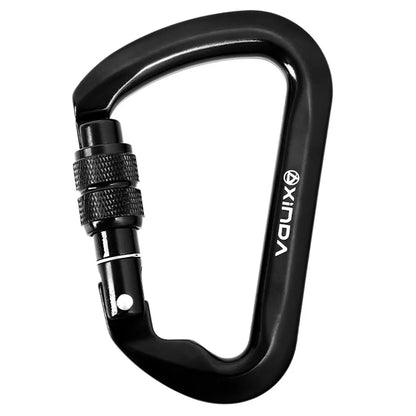 30kN Climbing Carabiner Heavy Duty Locking Carabiner Rock Climbing Carabiner for Rock Climbing Rappelling and Mountaineering
