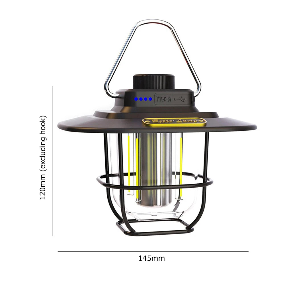 Outdoor Lighting Portable Light  Lantern Rechargeable Multi Functional Outdoor Camping Light LED Camping Equipment