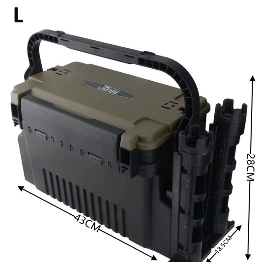 Large Fishing Box Organizer Multi-function Lure Thickening Storage Box Fishing Accessories Tackle Box