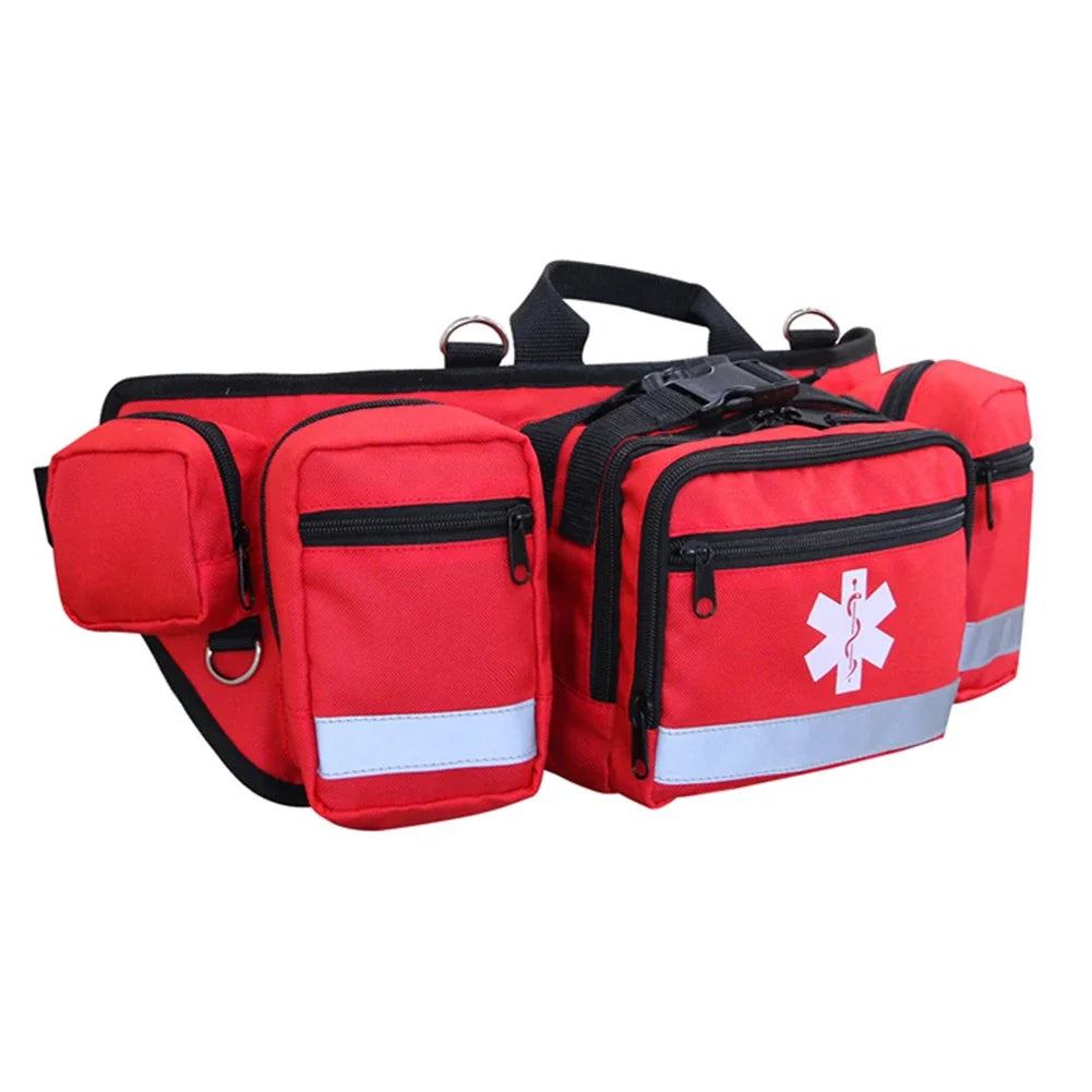 Medical First Aid Kit Bag Portable Storage Bag Emergency Bags Climbing Camping Survival Disaster Big Capacity Camping Equipment