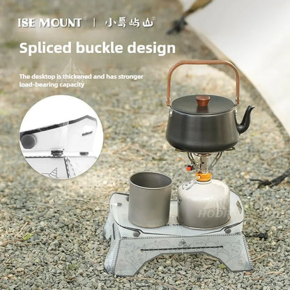 Ultralight Folding mini Table Small Folding PP Camp Table & Tray