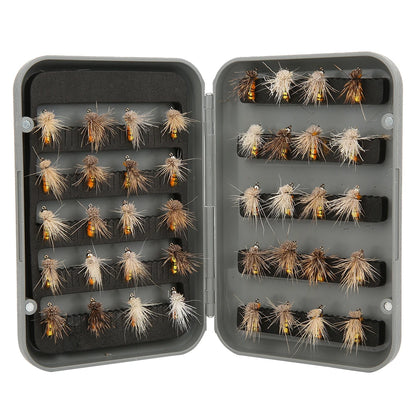 Fly Lure, 40pcs Fly Fishing Lure Artificial Bait Fly Lures Insect Lures with Hook