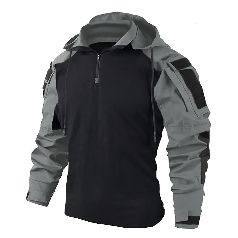 Military Combat T-Shirt Men Tactical Shirt  Camping Hunting Clothing