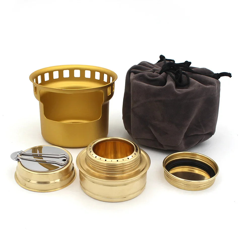 Alcohol Stove Camping Supplies Cooking Outdoor Outdoors Equipment Accessories Furnace Camp Mini Camp Cooking Supplies Hiking
