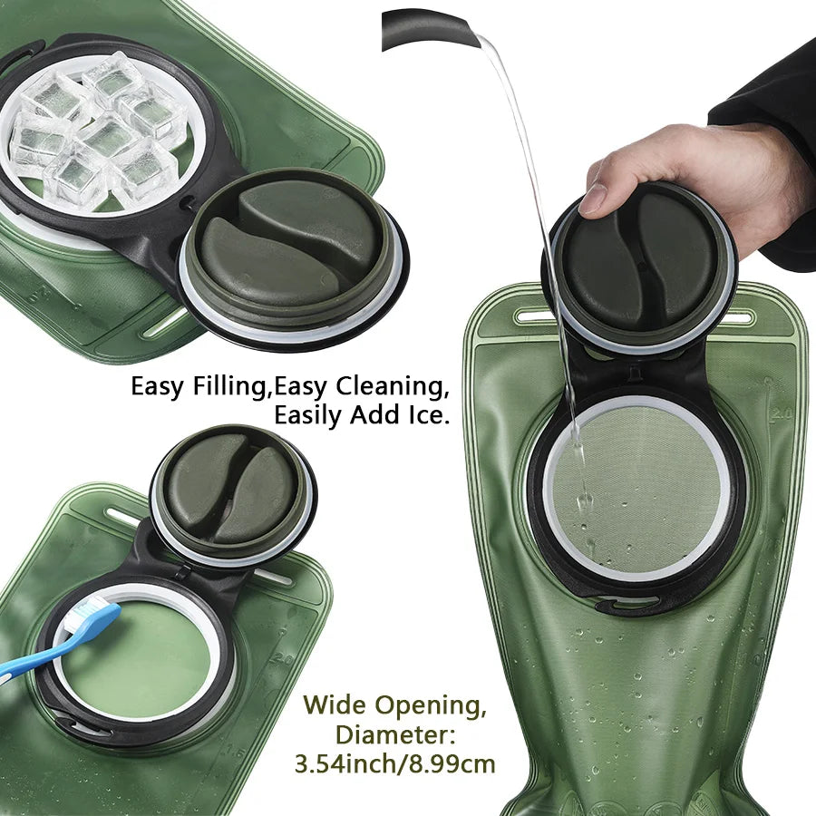 hiking backpack leak proof water bag