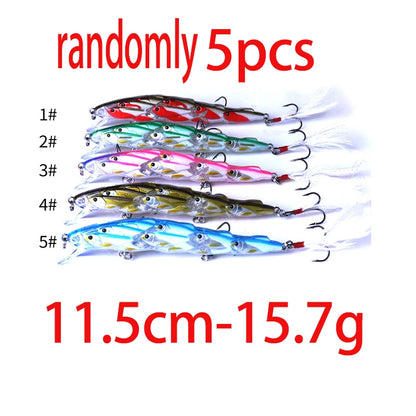 HENGJIA 1pc Diving Depth Crankbait Fishing Lures Swimbait Isca Artificial Bait floating Fishing Wobblers 7.5cm 9g pesca peche