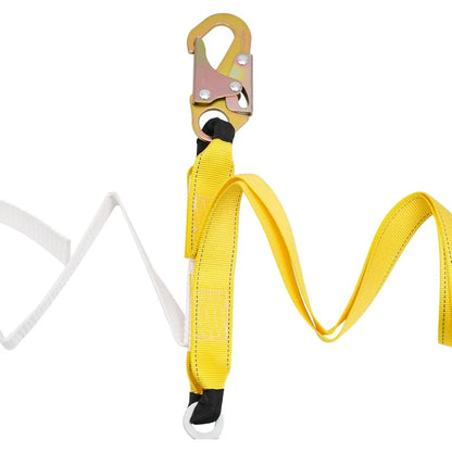 Vertical Lifeline Assembly 50ft Rope Harness Safety Lanyard Fall Protection Rope for Roofing Climbing Logging Inspections