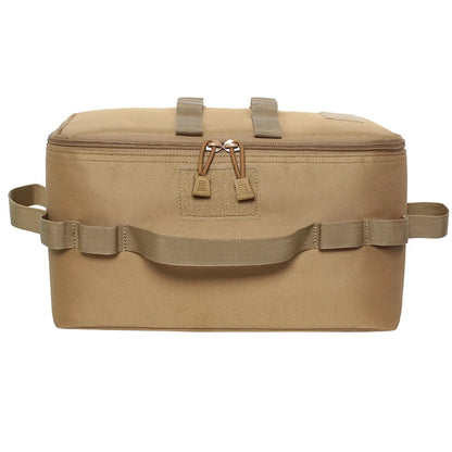 Camping Storage Bag Utility Tote Bag Multi-Function Camping Cookware Organizer Multi-pockets Trunk Organizer for Hiking Climbing