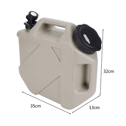 Outdoor Water Bin 10L Camping Bucket Water Storage Portable Large Capacity