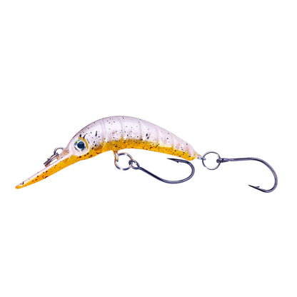 5.2cm 2.5g Floating Minnow Fishing Lure Mini Artificial Hard Bait Sharp Hook Crankbait Wobbler Trout Pike Bass Fishing
