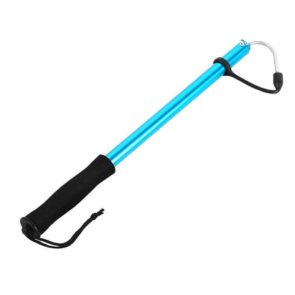 Telescopic Fishing Gaff Retractable Fishing Spear Hook Tackle with Soft EVA Nonslip Handle for Saltwater Offshore