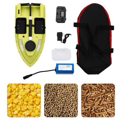 Battery LED Screen Fishing Bait Boat  Slot Fishing Bait Boat Set