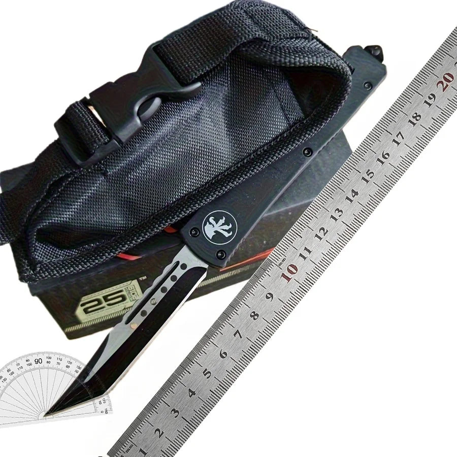 Black Multitool Folding EDC Camping Fishing Pocket Multifunctional Survival Tool