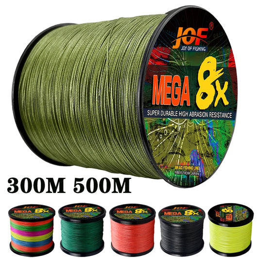 Braided Fishing Line 8 Strands Multifilament Fly   Strong Cord for Sea Bass Carp Accessories