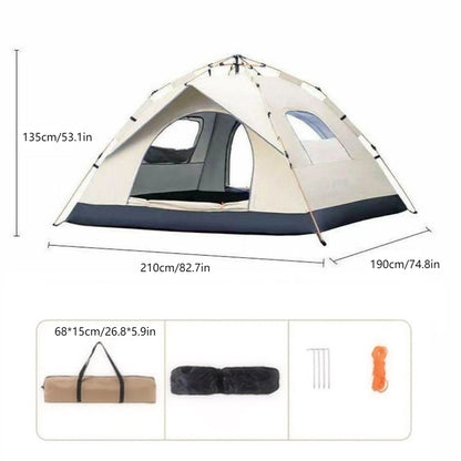 Outdoor shelter  Camping tent 4 person
