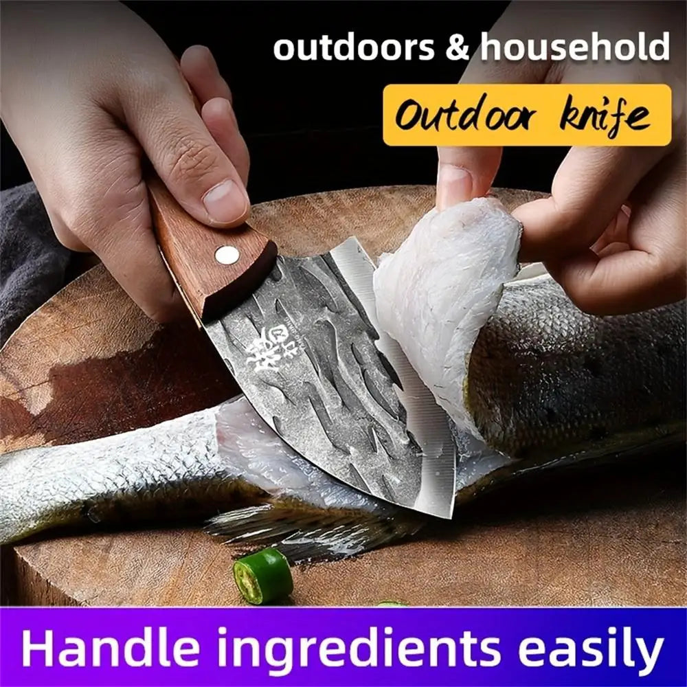 multi-purpose meat cleaver  bone-removing knife