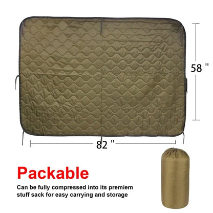 Army Poncho Liner Camouflage Water Repellent