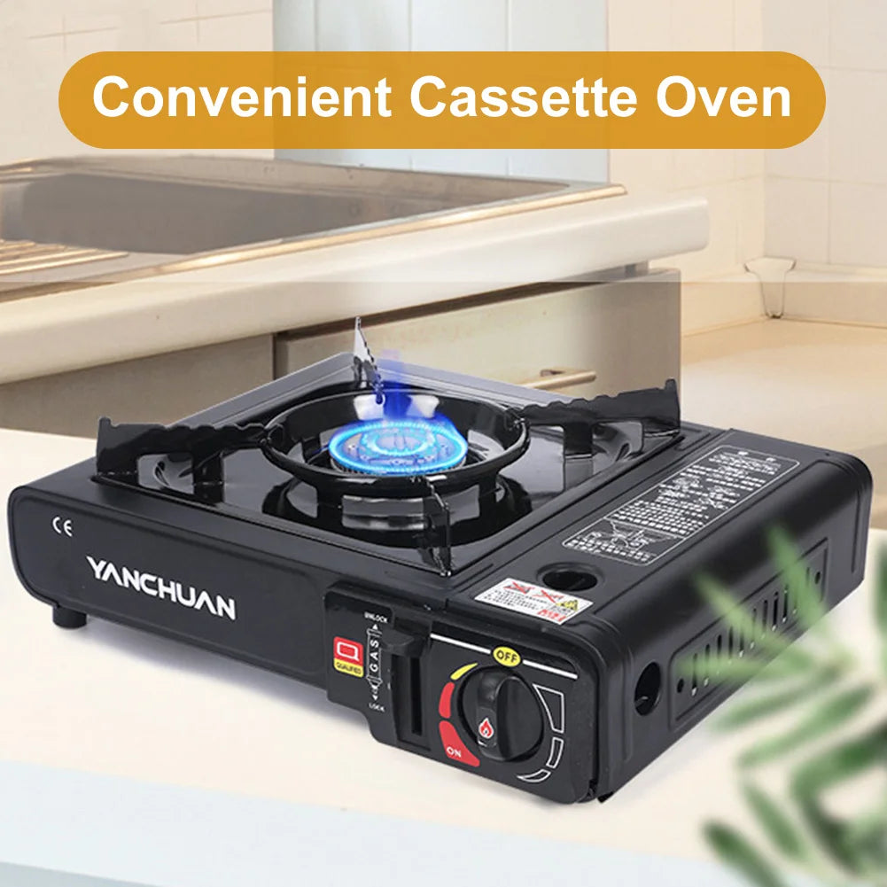Portable Gas Stove Camping  Single-Burner Butane Stove