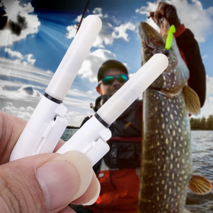 Waterproof Fishing Electronic Rod Luminous Stick Light LED Removable Float Tackle Night