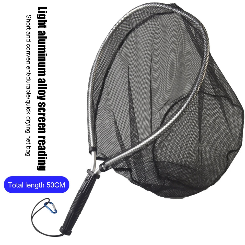 Fishing Landing Net Aluminum Alloy Retractable Fishing Net