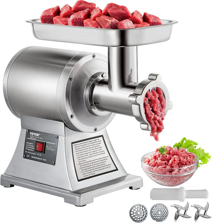 Commercial Meat Grinder, 550LB/h 1100W Electric Meat Mincer