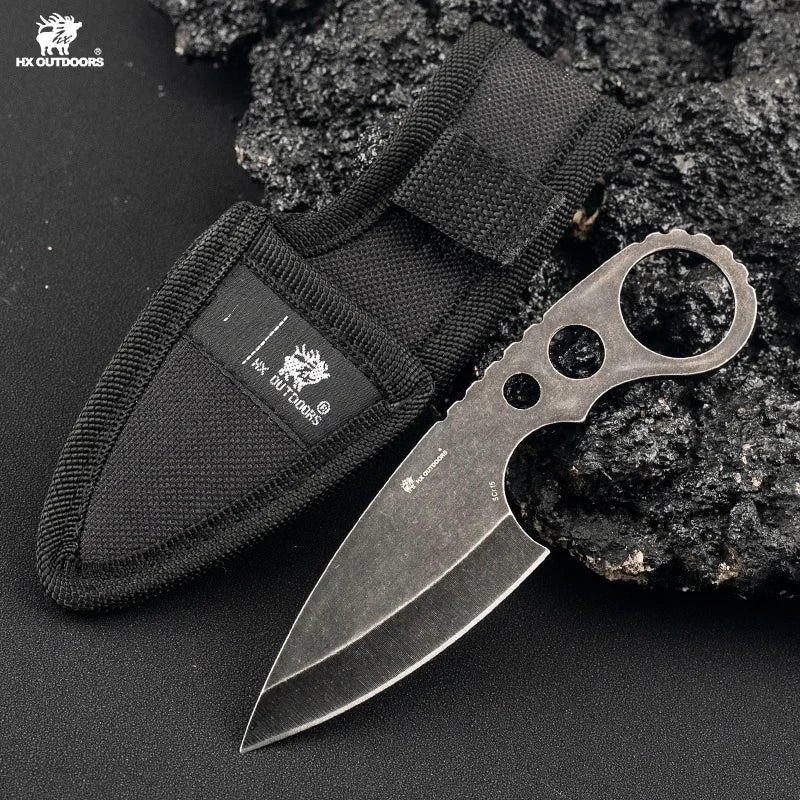 Outdoor survival equipment, fixed tactical straight knives