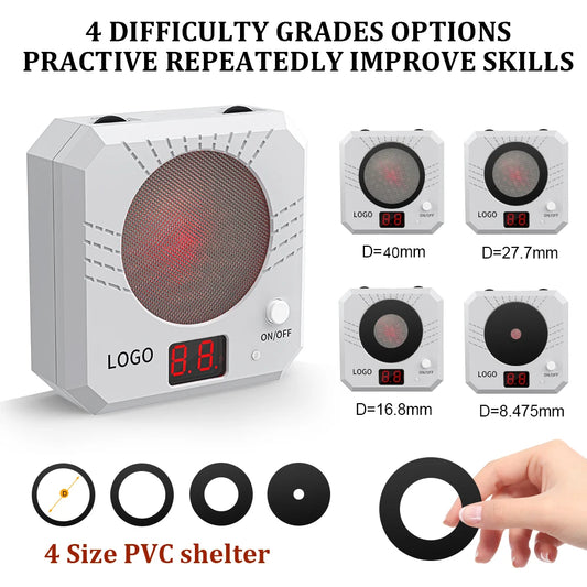 Infrared Induction Electronic Scoring Laser Target Color Sensitive Shooting Practice with Sound Effects