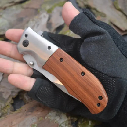 1pc Outdoor Portable Folding Knife   Hardness Survival Military Tactical Pocket Knives for Camping and Fishing