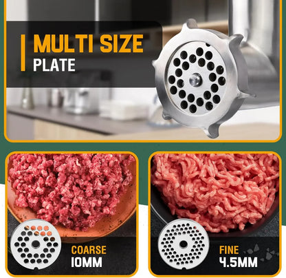 Meat Grinder, Sausage Stuffer, Stainless Steel Electric Meat grinder