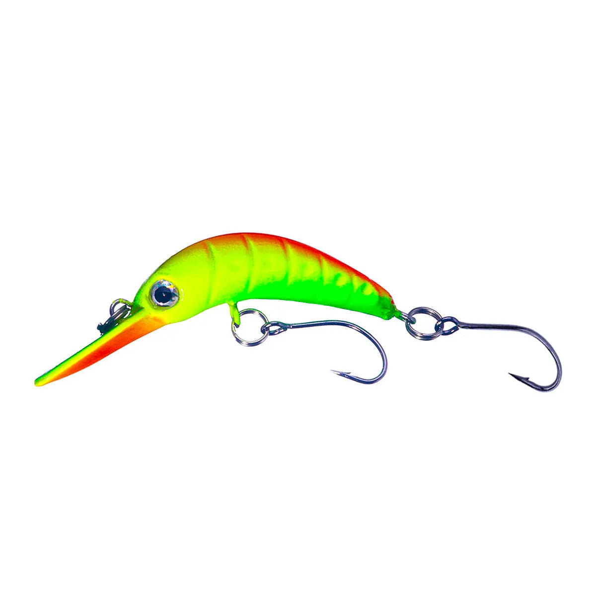 5.2cm 2.5g Floating Minnow Fishing Lure Mini Artificial Hard Bait Sharp Hook Crankbait Wobbler Trout Pike Bass Fishing