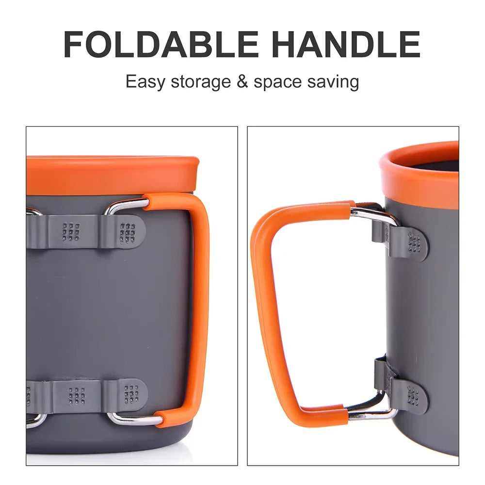 Camping Aluminum Cup Outdoor Mug  Tableware Picnic Cooking Equipment