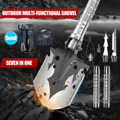 Shovel Outdoor Survival Equipment Self-Defense Tools Camping Accessories