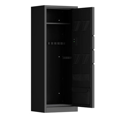 Steel Large Fireproof and Waterproof Gun Safe, Supporting Classified Storage of Multiple Types of Firearms