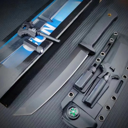 Outdoor camping must have a straight knife used for fishing,