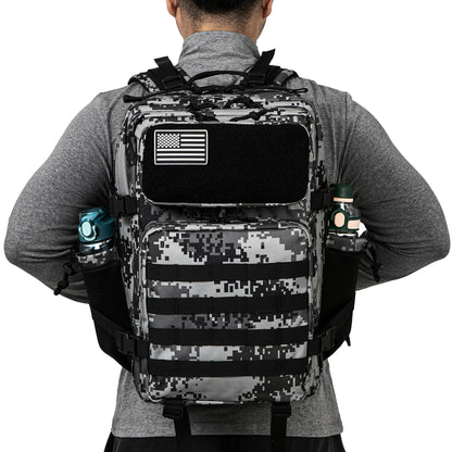 Tactical Backpack Hunting Rucksack with Dual Cup Holders