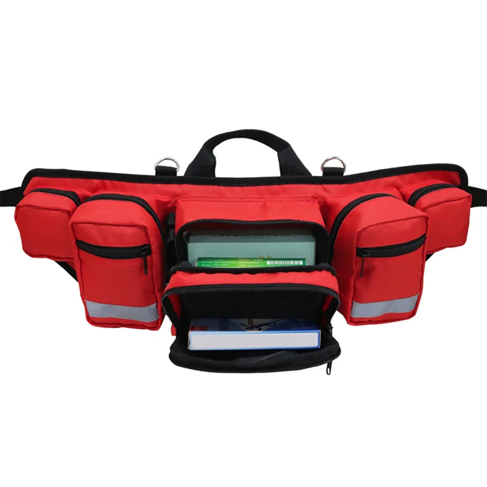 Medical First Aid Kit Bag Portable Storage Bag Emergency Bags Climbing Camping Survival Disaster Big Capacity Camping Equipment