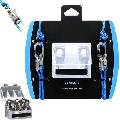 Rope Tension Adjuster Wear Resist Stainless Steel Rope Control Climbing