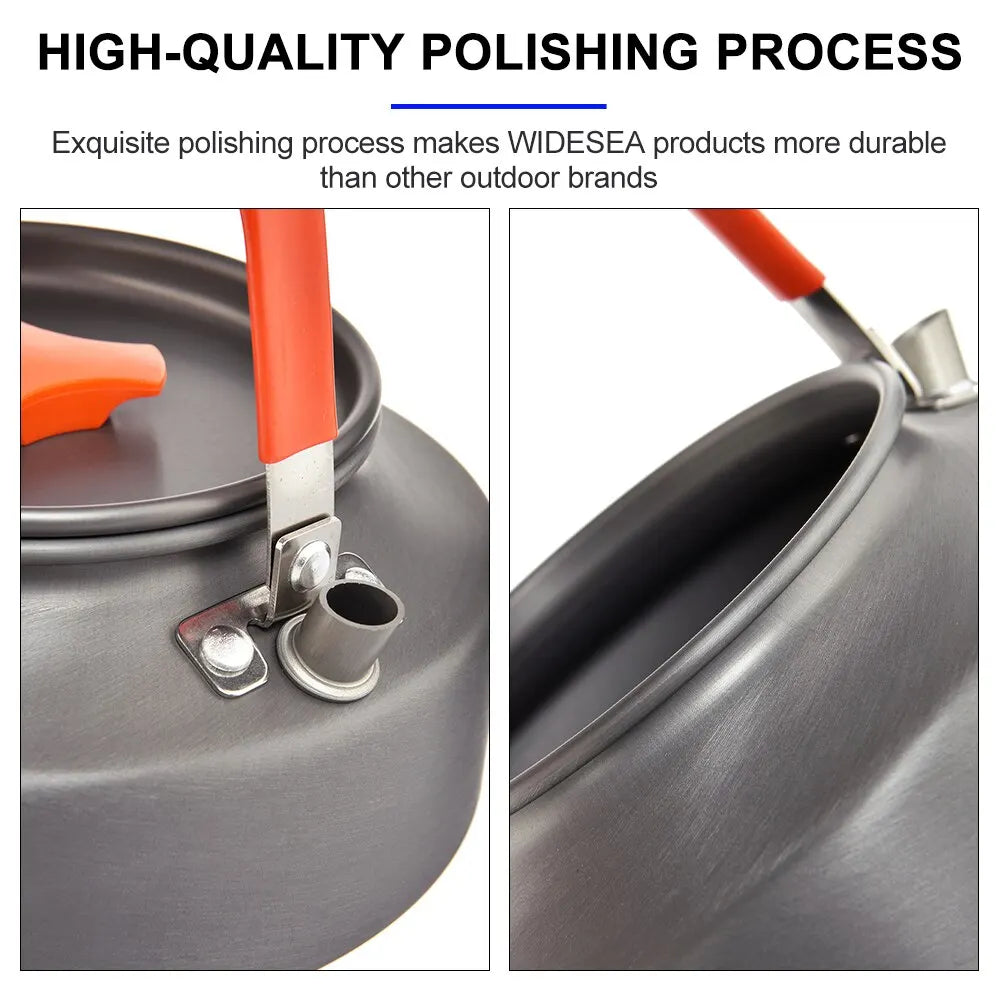 Camping Water Kettle Outdoor Coffee Kettle Tableware