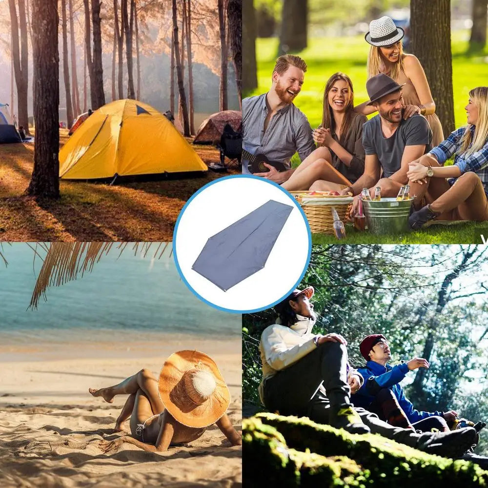 220x50cm, Camping Tent Carpet, 210D Waterproof Oxford Cloth Outdoor Mattress, Ground Cloth For Backpacking Tents, Floor Mat