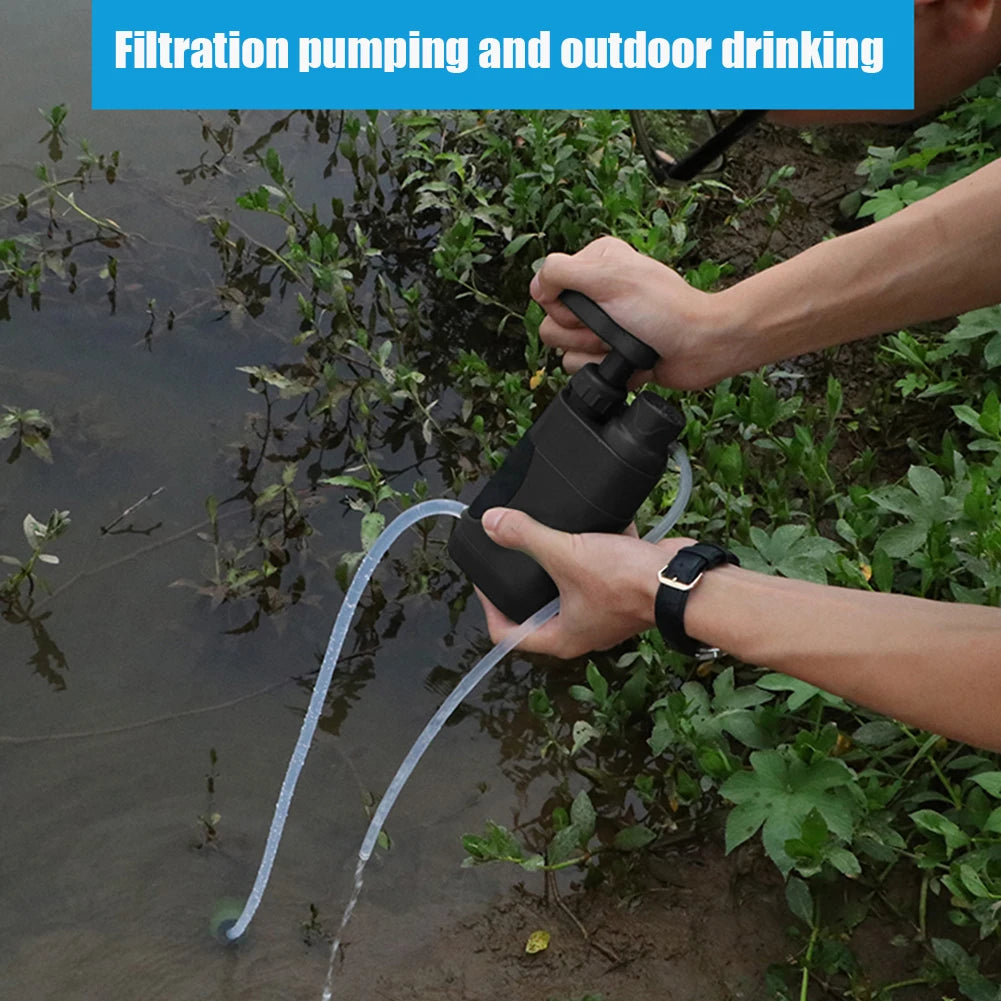 Outdoor Water Filter Filtration System Portable Camping Water Purifier
