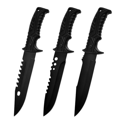 Ultra-Durable Stainless Steel Outdoor Knife - Perfect for Climbing, Swamp Crossing & Emergency Field Use |   Lightweight & Sharp