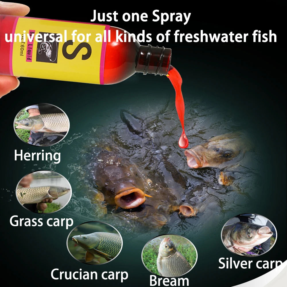 Liquid Fish Bait fishing material Carp Bait Nest Material Lure Additive Carp Fishing Artificial Bait Fishing Accessories