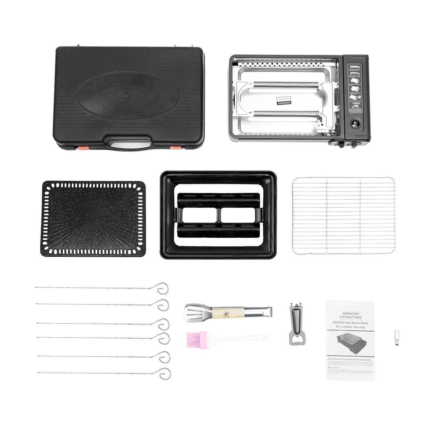 Portable Camping Grill Gas Stove Butane Gas Stove For Camping,
