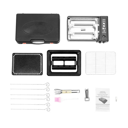 Portable Camping Grill Gas Stove Butane Gas Stove For Camping,