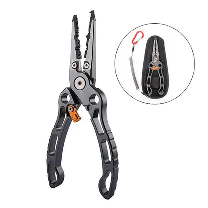 Titanium Alloy Fish Nose Pliers Convenient Lure Tongs Fish Clip Multifunctional Portable  Lightweight