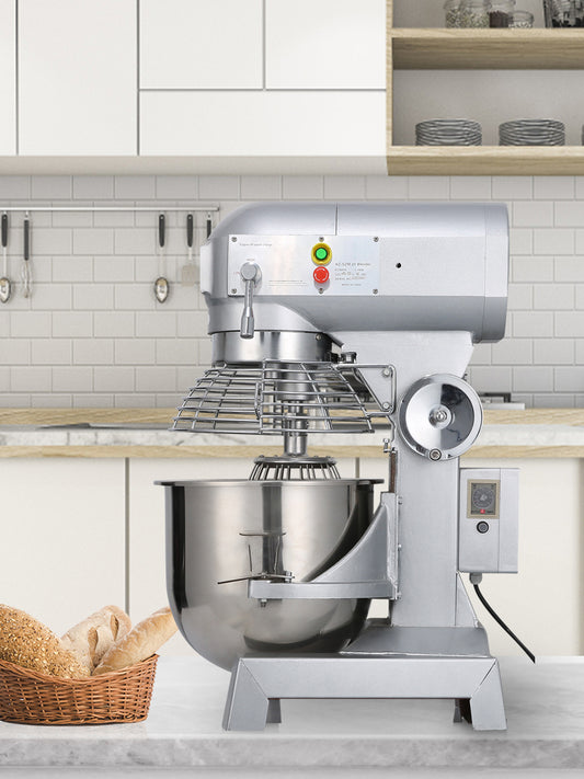 Electric Dough Machine Stainless Steel Commercial Cream  Whisk Mixer Processor Kitchen Food Stand Blender